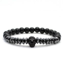 Bracelet Men Accessories Matte Oxyn Stone Beads Bracelets For Men