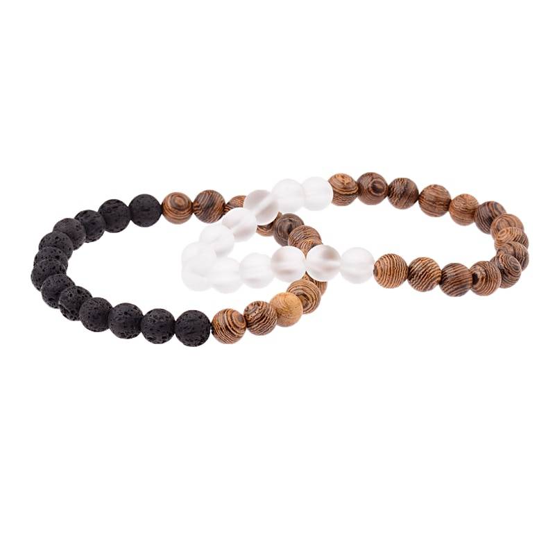 8mm New Natural Wood Beads Bracelets Men Black Ethinc Meditation White Bracelet Women Prayer Jewelry Yoga Bracelet Homme 8mm New Natural Wood Beads Bracelets Men Black Ethinc Meditation White Bracelet Women Prayer Jewelry Yoga Bracelet Homme