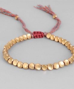 Copper Beads Lucky Rope Bracelet & Bangles Bracelets For Women
