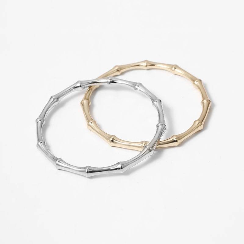 Metal Chain Link Creative Bamboo Bracelet Bangle Bracelets For Women