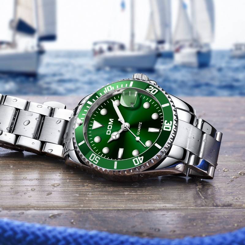 2020 Top Brand DOM Luxury Men’s Watch 30m Quartz Watches