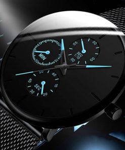 Mens Watches Male Clock Quartz Watch Casual Slim Quartz Watches