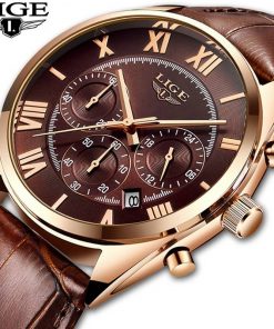 Brand Luxury Waterproof 24 Hour Date Quartz Clock Quartz Watches 