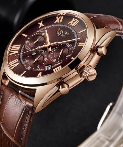 Brand Luxury Waterproof 24 Hour Date Quartz Clock Quartz Watches 
