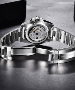 Luxury Men Mechanical Wristwatch Stainless Steel Automatic Watches 