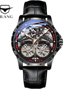 Watch Double Tourbillon Watch Automatic Hollow Automatic Watches