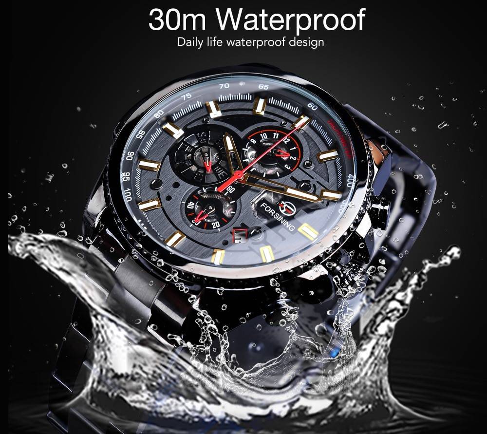Forsining 2019 3 Dial Calendar Multifunction Military Luminous Hand Mens Mechanical Sport Automatic Wrist Watch Top Brand Luxury Forsining 2019 3 Dial Calendar Multifunction Military Luminous Hand Mens Mechanical Sport Automatic Wrist Watch Top Brand Luxury