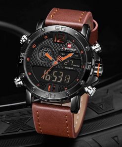 Quartz LED Digital Clock Waterproof Military Watch Sports Watches 