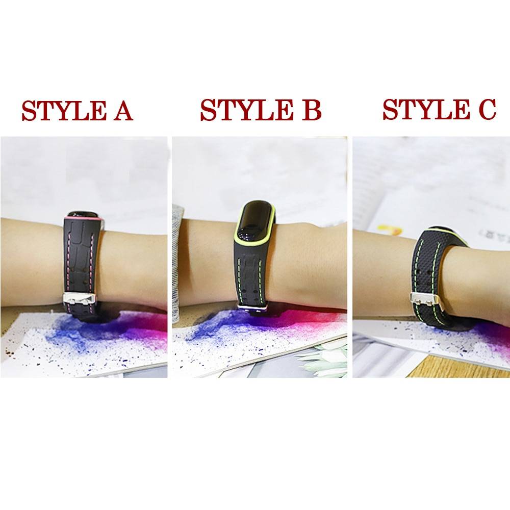 Bracelet For Xiaomi Mi Band 3 4 5 Sport Band Watch Strap