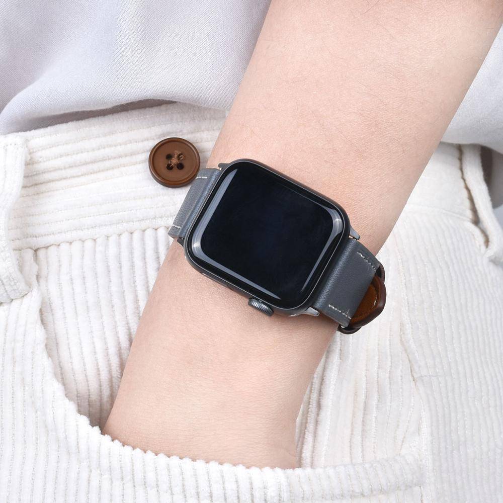 High quality Leather loop Band for iWatch 40mm Watch Strap