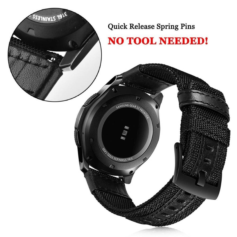 Strap For Samsung Galaxy Watch 3 46mm Band Gear Watch Strap your-location: France|Outside US|Spain|Within US