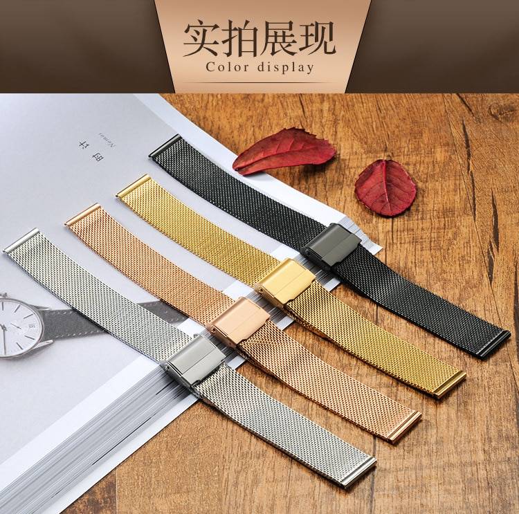 For Huawei GT/GT2 Watch Band 46mm/42mm Watch Strap 58c99d5d65c49cc7bea0c0: Black|gold|rose gold|silver