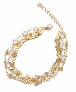 Bohemian Crystal Sequins Anklet Set Fashion Anklets