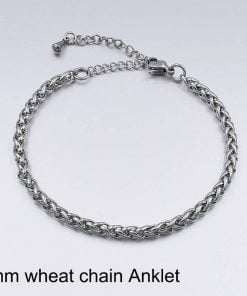 Stainless Steel Anklets For Women Beach Foot Jewelry Anklets 