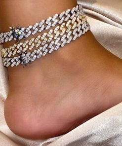 Fashion Chunky Metal Chain Anklet For Women Men Anklets