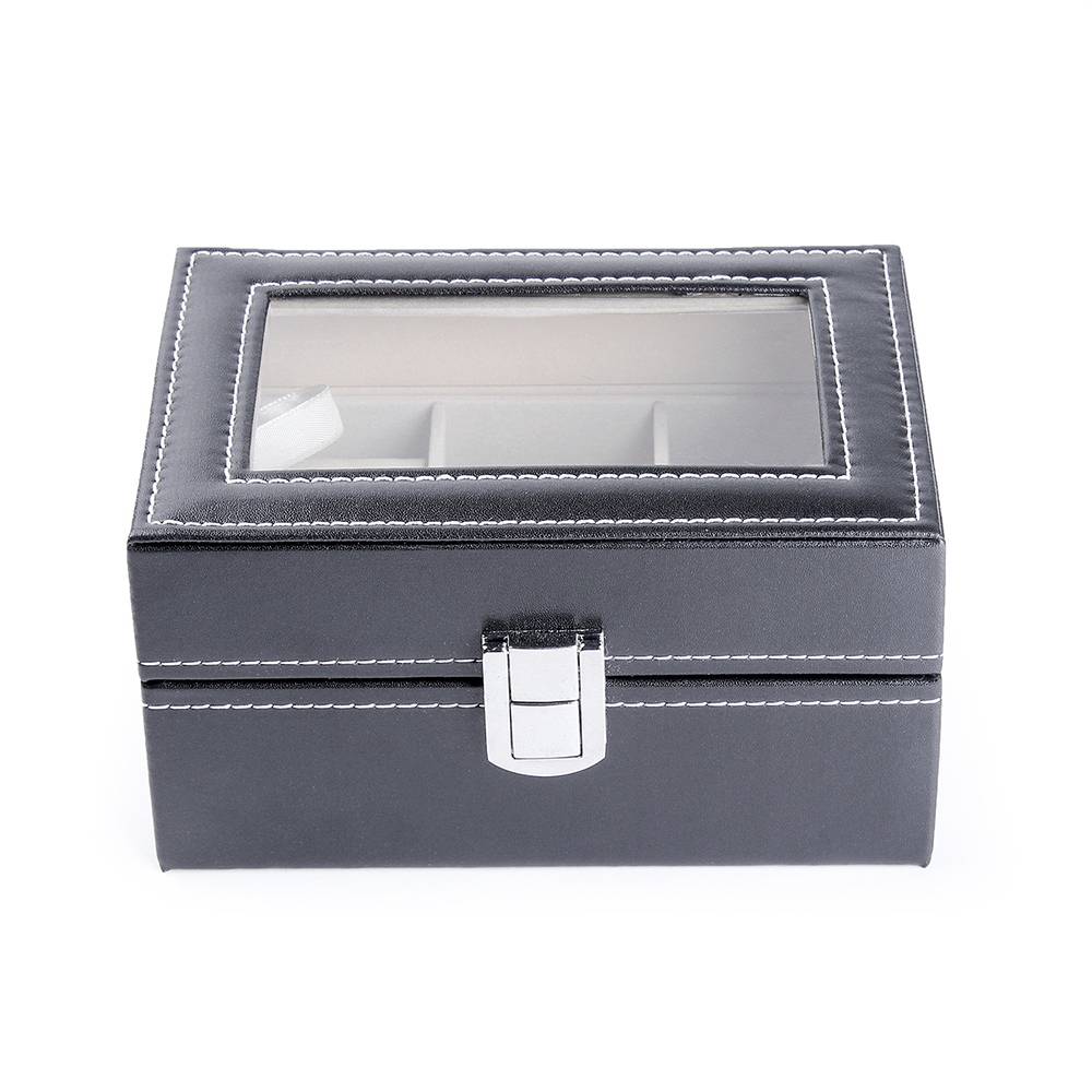 2/3/6 Slots Watch Storage Box Pu Leather Watch Organizer Mechanical Watches Display Holder Cases Jewelry Gift Box porta orologi