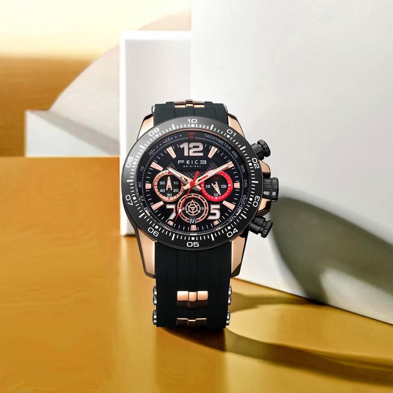 FEICE Sport Quartz Watch for Men Luminous Chronograph NEW Watch Luxury Waterproof Watch Best Selling Wrist Watches for MenFK220