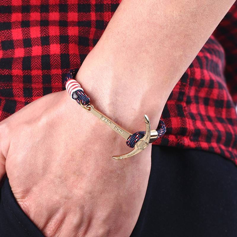 High quality fashion black anchor bracelet men's charm survival rope chain leather friendship bracelet men and women jewelry High quality fashion black anchor bracelet men's charm survival rope chain leather friendship bracelet men and women jewelry