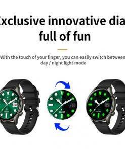 SENBONO Men's Smart Watch Round 1.32 inch 360*360 HD Screen Bluetooth Dials Call 19 Sport Modes Smartwatch Men Women for Xiaomi Sports Watches 