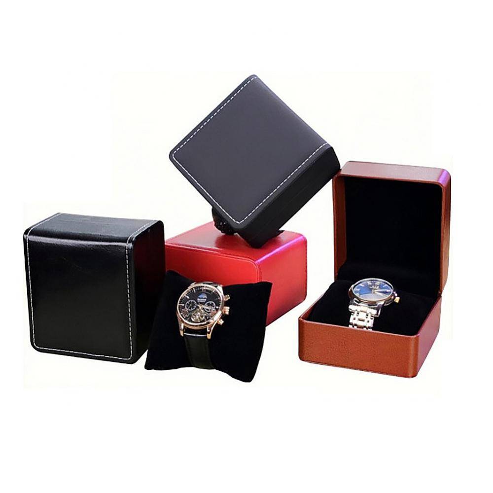 Watch Box Organizer Packaging PU Leather Watch Box High-end Watch Box Watch Storage Box Flip Display Box Jewelry Case Gift