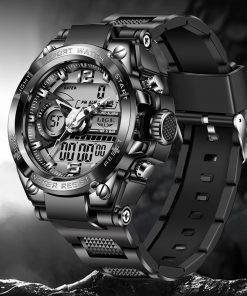 LIGE Men Military Sport Watch Quartz Watches Sports Watches 