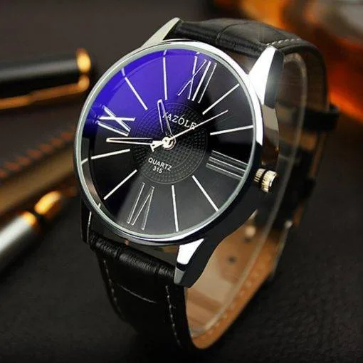 Mens Watches Top Brand Luxury 2020 Yazole Watch Men Fashion Business Quartz-watch Minimalist Belt Male Watches Relogio Masculino My Products