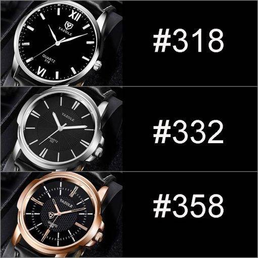 New Quartz Watch Men Watches Business Male Wrist Watch For Men Clock TU Leather Strap Wristwatch Classic Dress Style Hours My Products