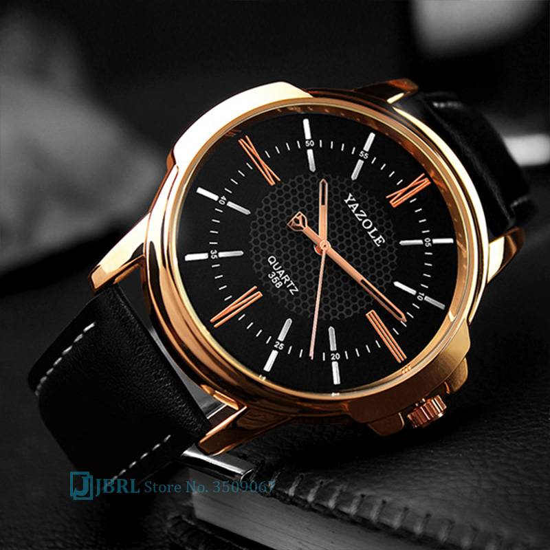 New Quartz Watch Men Watches Business Male Wrist Watch For Men Clock TU Leather Strap Wristwatch Classic Dress Style Hours