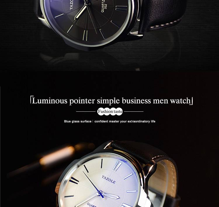 YAZOLE Business Men's Wrist Watch Men Top Brand Luxury Famous Watches For Man Quartz Wristwatch Male Clock Relogio Masculino