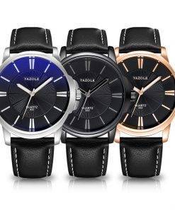 YAZOLE Business Men's Wrist Watch Men Top Brand Luxury Famous Watches For Man Quartz Wristwatch Male Clock Relogio Masculino My Products 