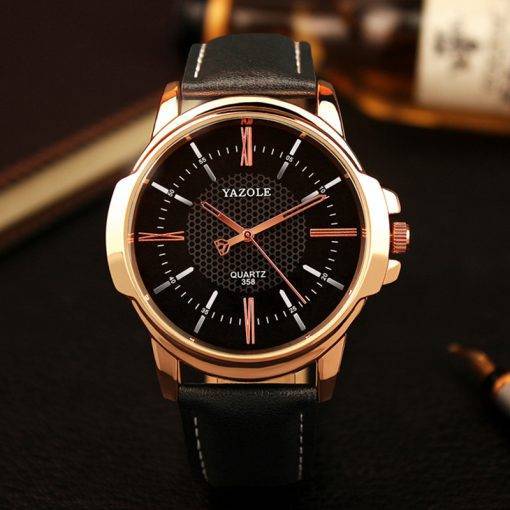 YAZOLE Mens Watches Top Brand Luxury Dress Male Clock Business Men's Wrist Watch Men Fashion Quartz Watch Relogio Masculino My Products