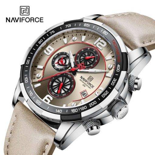 2022 Top Brand Luxury NAVIFORCE 100% Original Fashion Watch For Men Multifunction Sport Waterproof Man Quartz WristWatches Clock Sports Watches