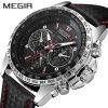 MEGIR Quartz Watch Men 1010G Quartz Watches