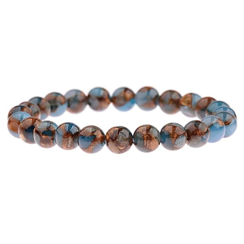 2020 New Summer Style Natural Stone Beads Bracelet Aventurine/Tiger Eye Beaded Stretch Bracelets Bangles Women Men AB176 2020 New Summer Style Natural Stone Beads Bracelet Aventurine/Tiger Eye Beaded Stretch Bracelets Bangles Women Men AB176