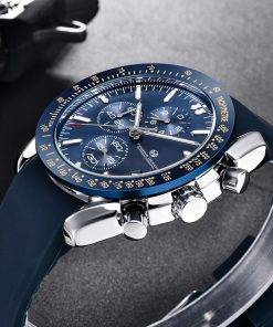 2022 NEW（Pagrne） PAGANI DESIGN Business Men Quartz Watch Sapphire Steel Chronograph Cross-country Sports Waterproof Watches Men Quartz Watches 