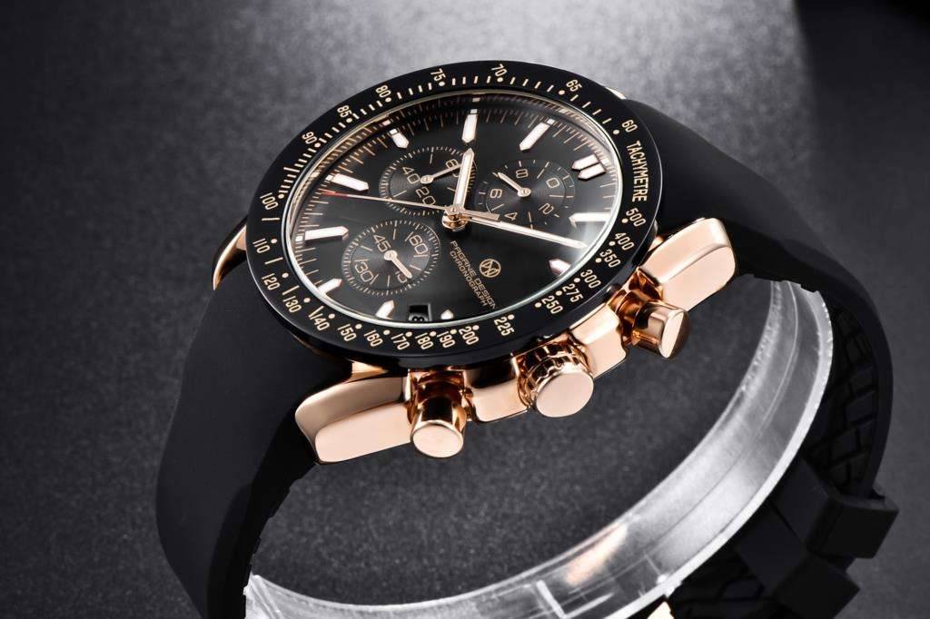 2022 NEW（Pagrne） PAGANI DESIGN Business Men Quartz Watch Sapphire Steel Chronograph Cross-country Sports Waterproof Watches