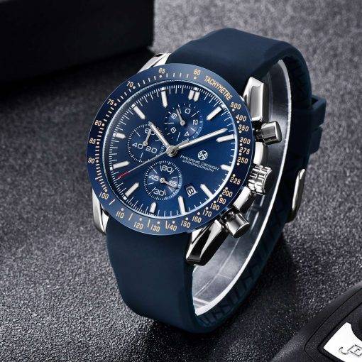 2022 NEW（Pagrne） PAGANI DESIGN Business Men Quartz Watch Sapphire Steel Chronograph Cross-country Sports Waterproof Watches Men Quartz Watches