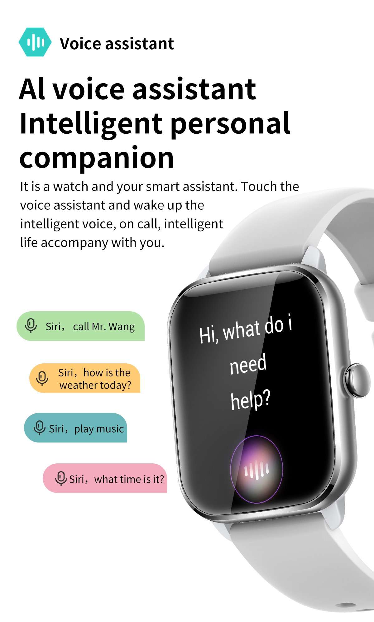 COLMI C61 Smartwatch 1.9 inch Full Screen Bluetooth Calling Heart Rate Sleep Monitor 100+ Sport Models Smart Watch For Men Women COLMI C61 Smartwatch 1.9 inch Full Screen Bluetooth Calling Heart Rate Sleep Monitor 100+ Sport Models Smart Watch For Men Women