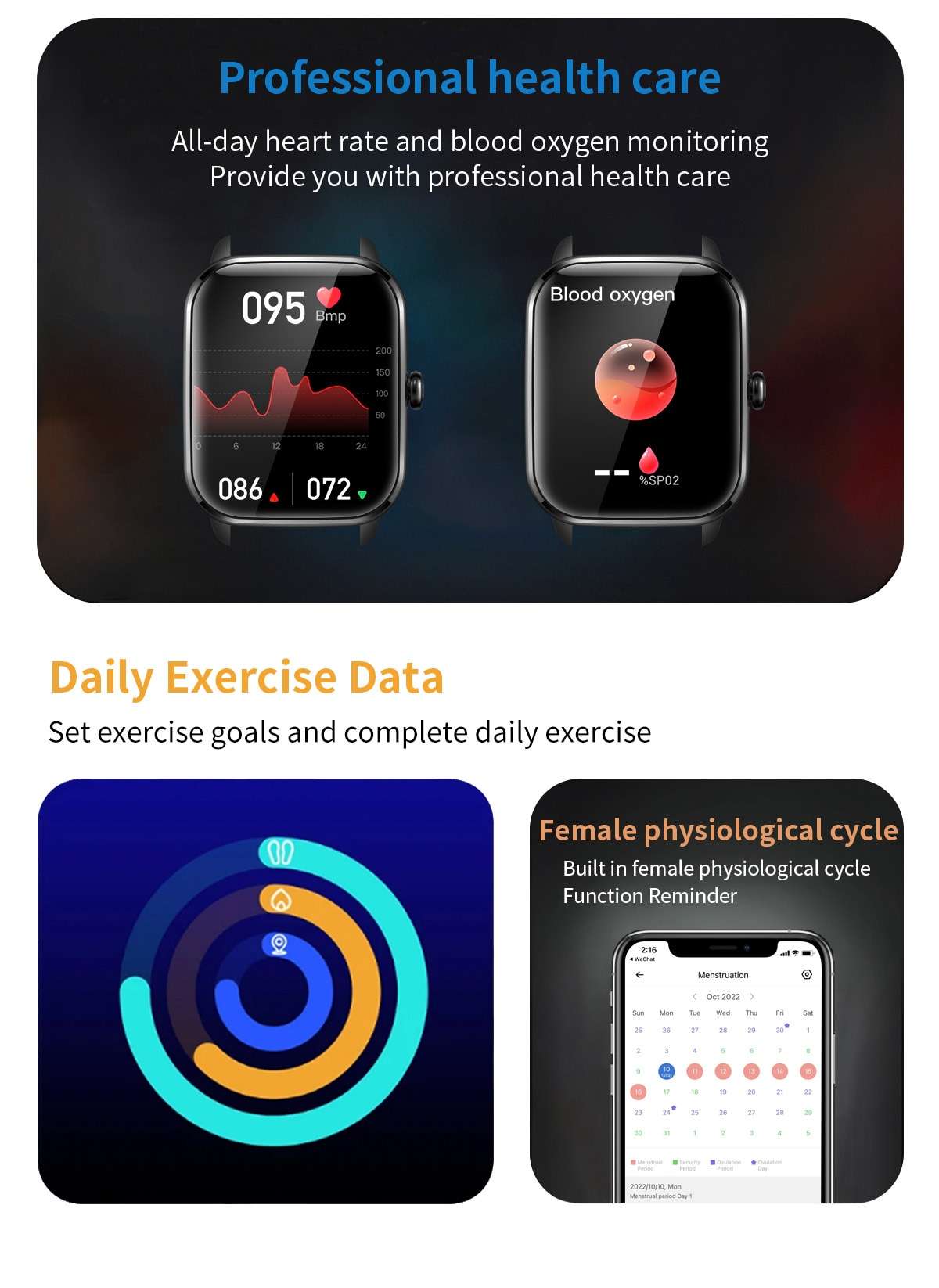 COLMI C61 Smartwatch 1.9 inch Full Screen Bluetooth Calling Heart Rate Sleep Monitor 100+ Sport Models Smart Watch For Men Women COLMI C61 Smartwatch 1.9 inch Full Screen Bluetooth Calling Heart Rate Sleep Monitor 100+ Sport Models Smart Watch For Men Women