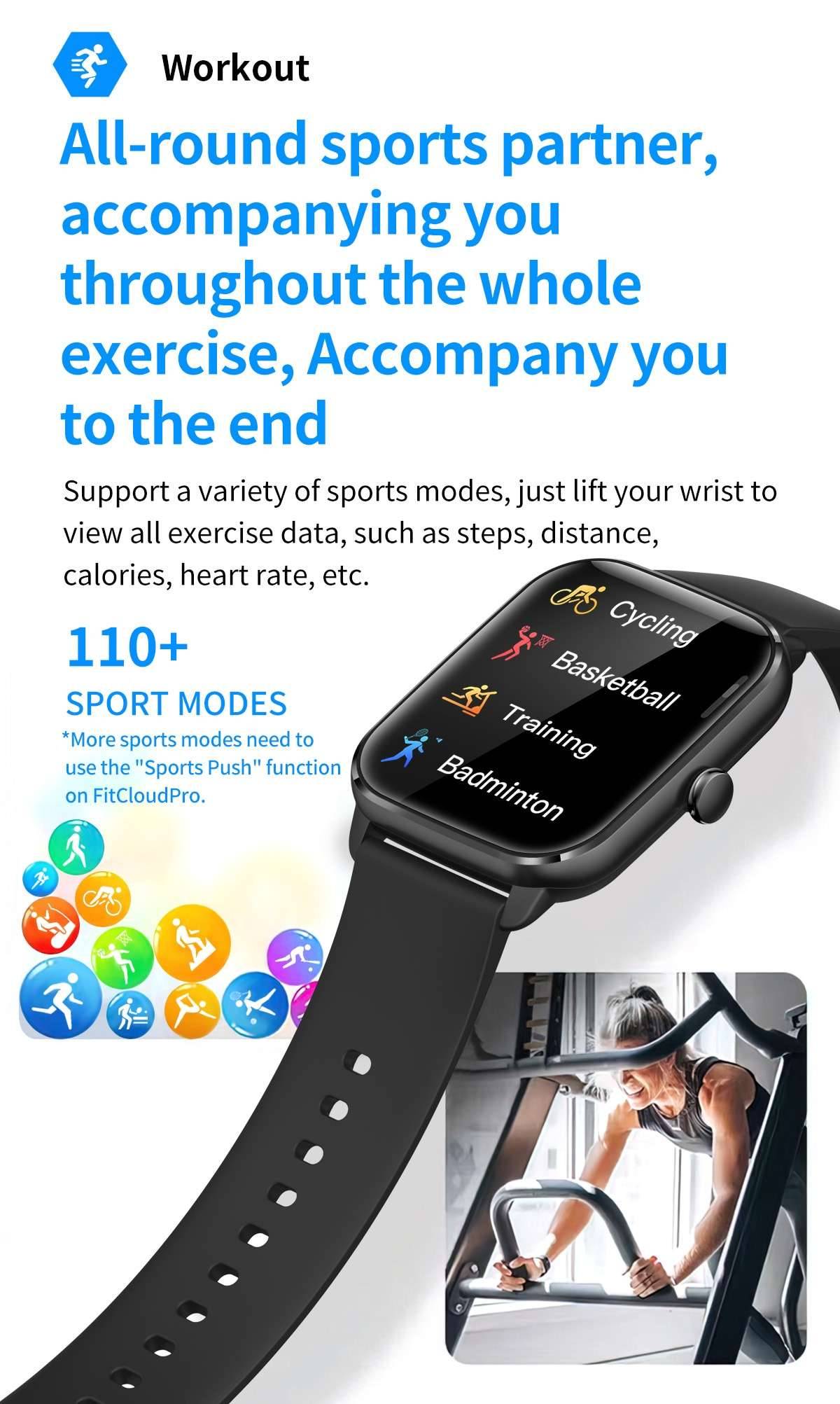 COLMI C61 Smartwatch 1.9 inch Full Screen Bluetooth Calling Heart Rate Sleep Monitor 100+ Sport Models Smart Watch For Men Women COLMI C61 Smartwatch 1.9 inch Full Screen Bluetooth Calling Heart Rate Sleep Monitor 100+ Sport Models Smart Watch For Men Women