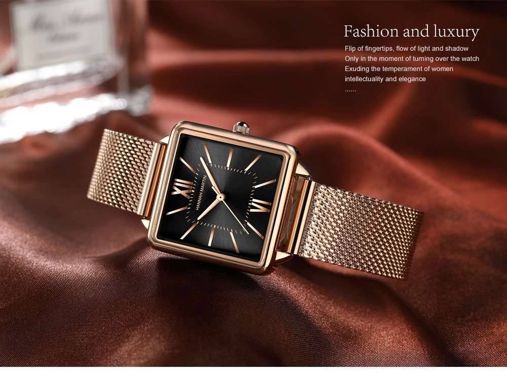 Japan Quartz Movement Green Dial Roman Square Watches Case Stanless Steel Fashion Wristwatch Ladies Rose Gold Watches For Women Japan Quartz Movement Green Dial Roman Square Watches Case Stanless Steel Fashion Wristwatch Ladies Rose Gold Watches For Women