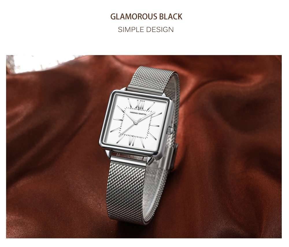 Japan Quartz Movement Green Dial Roman Square Watches Case Stanless Steel Fashion Wristwatch Ladies Rose Gold Watches For Women Japan Quartz Movement Green Dial Roman Square Watches Case Stanless Steel Fashion Wristwatch Ladies Rose Gold Watches For Women