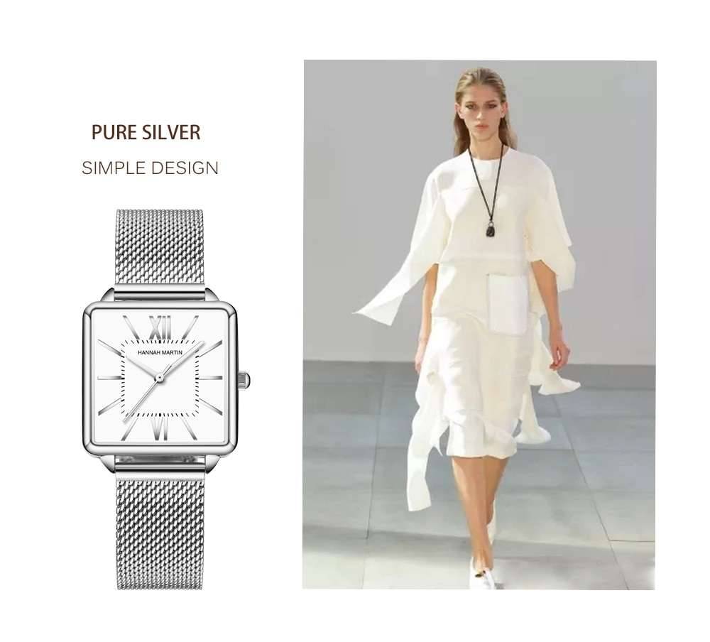 Japan Quartz Movement Green Dial Roman Square Watches Case Stanless Steel Fashion Wristwatch Ladies Rose Gold Watches For Women Japan Quartz Movement Green Dial Roman Square Watches Case Stanless Steel Fashion Wristwatch Ladies Rose Gold Watches For Women