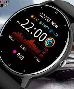 LIGE 2022 New Smart Watch Men Full Touch Screen Sport Fitness Watch IP67 Waterproof Bluetooth For Android ios smartwatch Men+box Sports & Smartwatches Sports & Smartwatches 