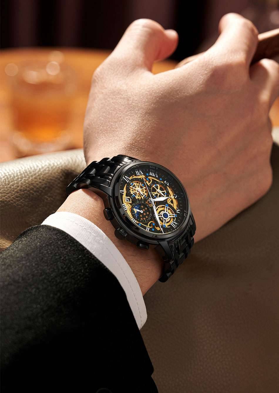 LIGE Men Watch Top Brand Original Sports Quartz Mens Watches Full Steel Waterproof Chronograph Wristwatch Men Relogio Masculino LIGE Men Watch Top Brand Original Sports Quartz Mens Watches Full Steel Waterproof Chronograph Wristwatch Men Relogio Masculino