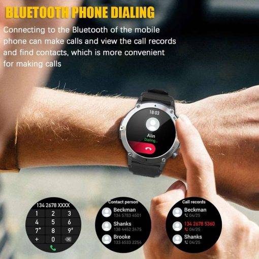 MELANDA 2022 Smart Watch Men Bluetooth Call Waterproof Multi-Sport Fitness Tracker Heart Rate Monitor Smartwatch For Android IOS