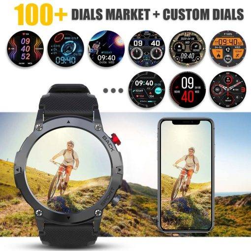 MELANDA 2022 Smart Watch Men Bluetooth Call Waterproof Multi-Sport Fitness Tracker Heart Rate Monitor Smartwatch For Android IOS