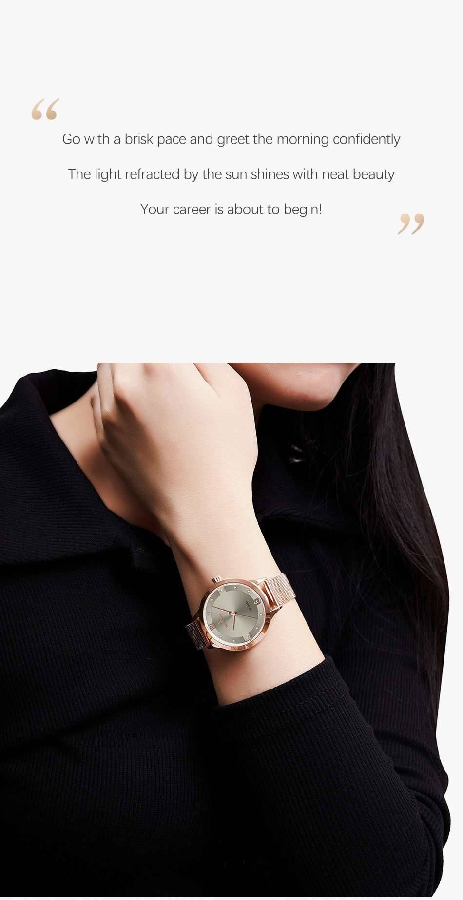 NAVIFORCE Women Watches New Fashion Luxury Brand Women's Watch Stainless Strap Quartz Wrist Watch For Female Relogio Feminino NAVIFORCE Women Watches New Fashion Luxury Brand Women's Watch Stainless Strap Quartz Wrist Watch For Female Relogio Feminino