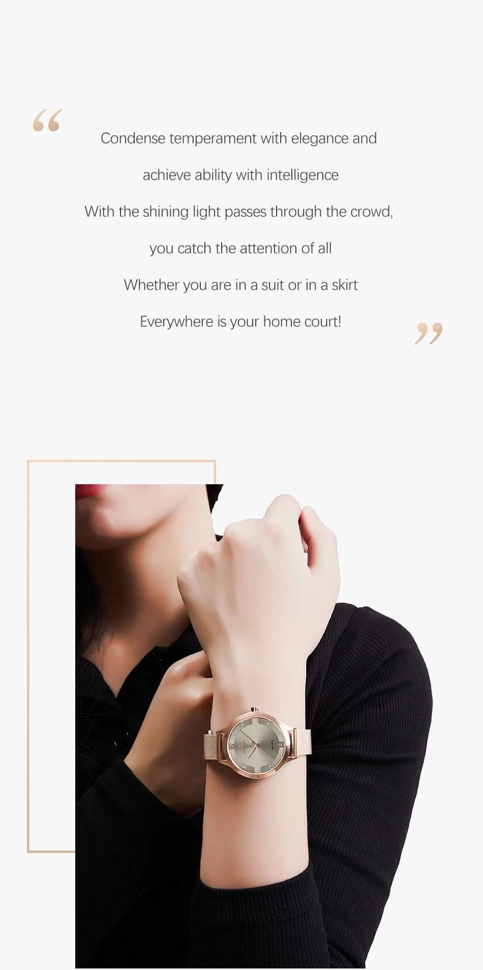 NAVIFORCE Women Watches New Fashion Luxury Brand Women's Watch Stainless Strap Quartz Wrist Watch For Female Relogio Feminino NAVIFORCE Women Watches New Fashion Luxury Brand Women's Watch Stainless Strap Quartz Wrist Watch For Female Relogio Feminino