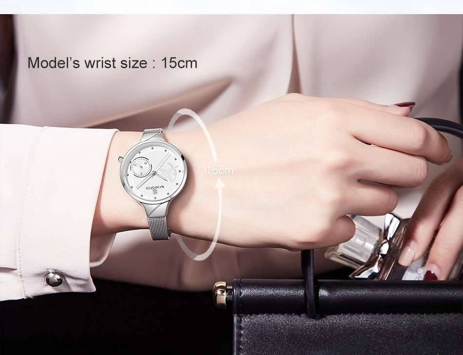 NAVIFORCE Women Watches Top Luxury Brand Fashion Steel Quartz Watch Ladies Waterproof Flower Girl Clock relogio feminino NAVIFORCE Women Watches Top Luxury Brand Fashion Steel Quartz Watch Ladies Waterproof Flower Girl Clock relogio feminino